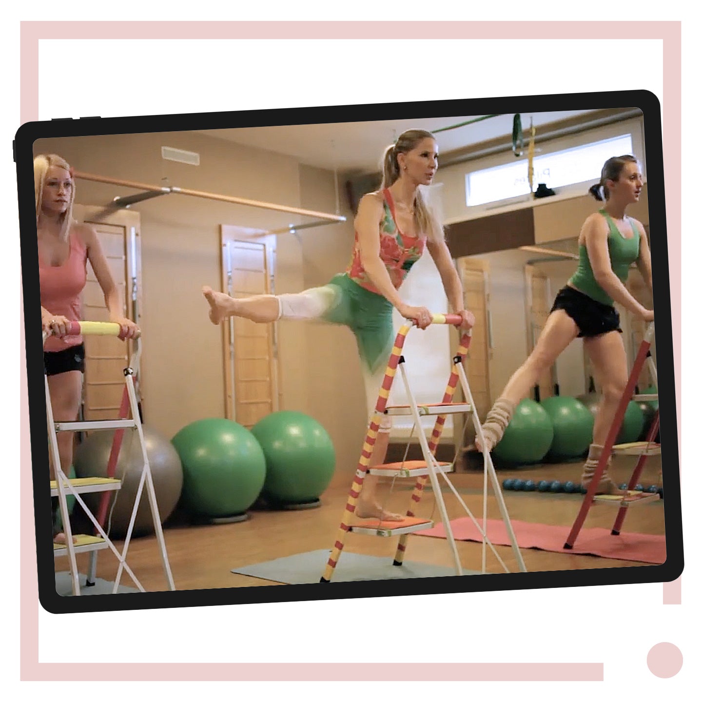 Exercises with the Ladder - New Pilates by AD online training video (EN)